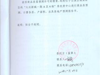 测绘报告2页