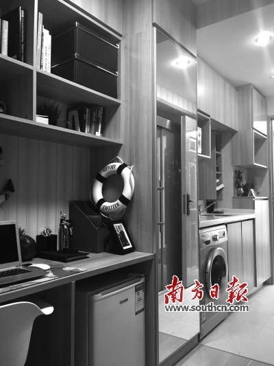 超小户型现身广州楼市 螺蛳壳里做“道场”